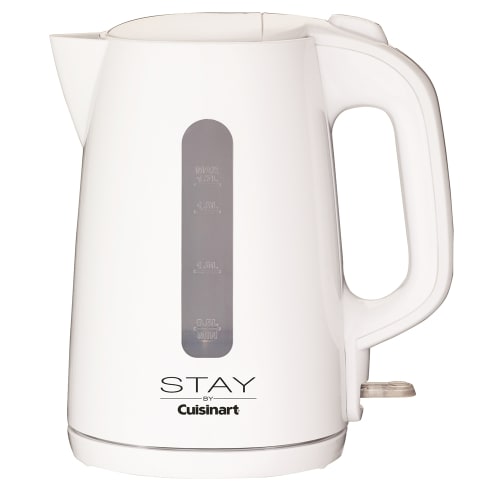 STAY by Cuisinart Electric Cordless Kettle, 1.7 Liters, White